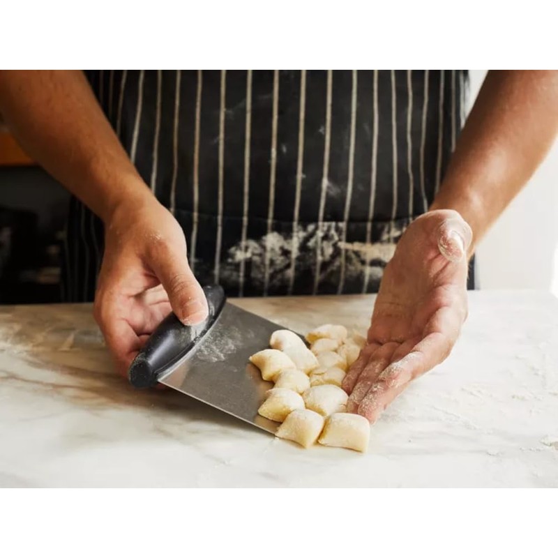 Bench Scraper for Baking, Dough Scraper for Cutting, Dicing, Chopping