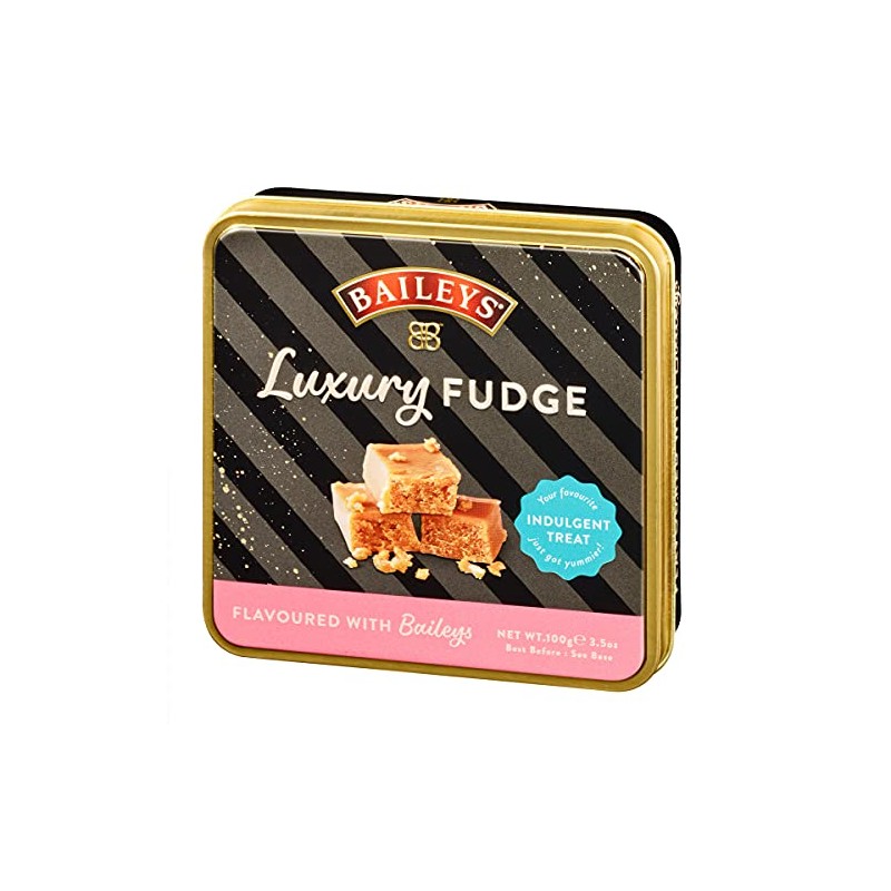Gardiners of Scotland Baileys Luxury Fudge Square Tin 100 g