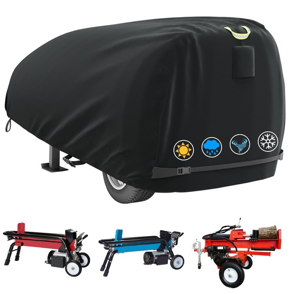 Log Splitter Cover, Waterproof, Heavy Duty, for 15-40 Ton Gas
