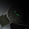 Lancardo Analog Quartz Watch with Woven Nylon Band Calendar Luminous