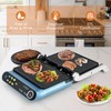 Giantex Panini Press Sandwich Maker, Electric Indoor Grill with 2