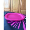 TUPPERWARE NEW LARGE MICROWAVE SAFE LUNCHEON PLATES BPA FREE SHIP