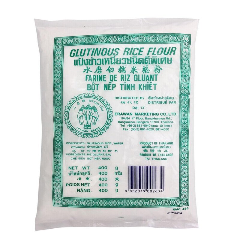Erawan Glutinous Rice Flour 400g x 2 packs