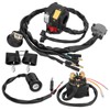 M MATI Handlebar Key Starter Relay Switch Kit for Honda