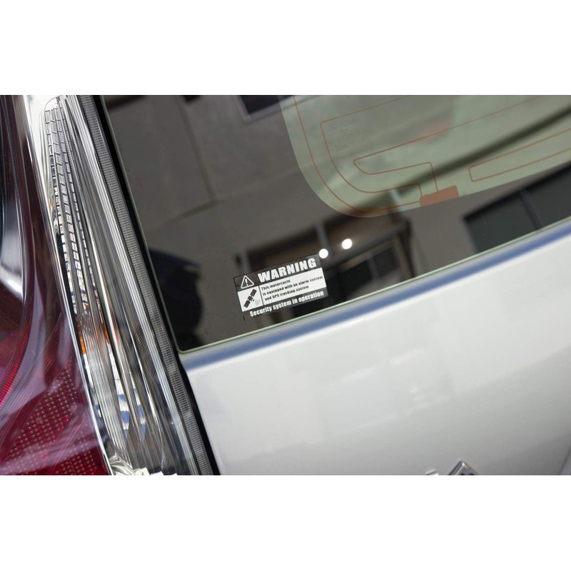 Toyo Mark Mfg. Motorcycle Tamper Proof Security Sticker GPS 3521