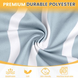 Orzbow Baby Car Seat Cover, Breathable Car Seat Canopy for Girls Boys with Mesh Window, Lightweight Baby Carrier Cover for Wind, Dust, Sun and Insects Protection, Universal Fit, Gray