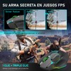 TERPORT S600 Mouse Gaming de Modo Dual Inalámbrico/Cable, 10000DPI Ratón