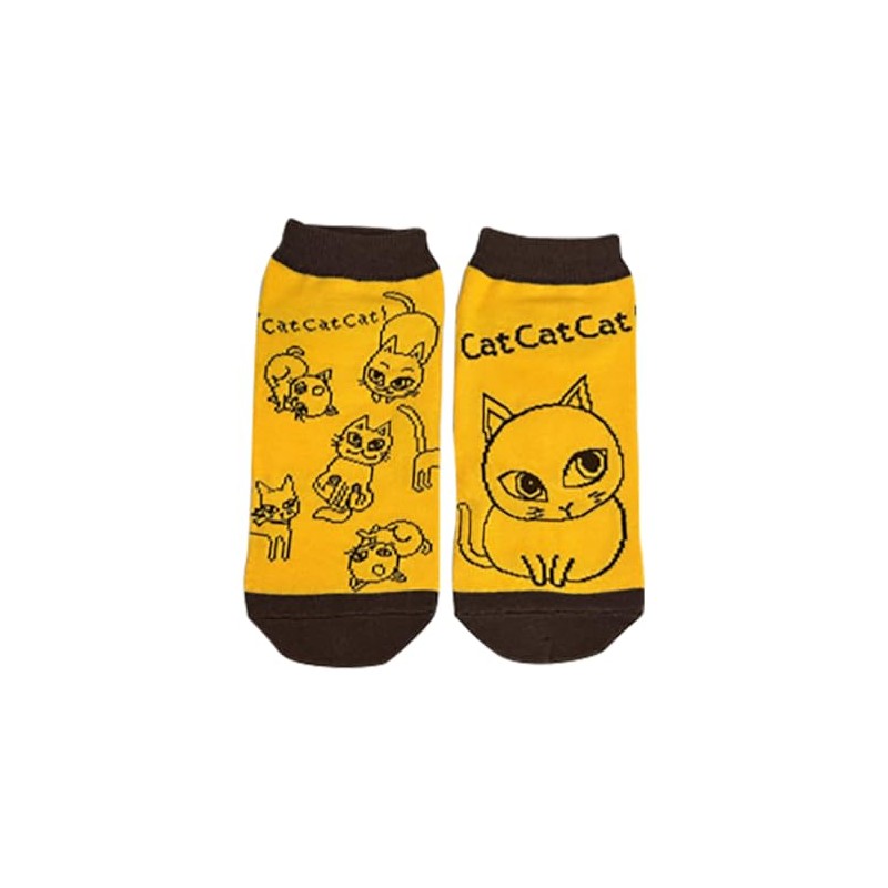 Shinzi Katoh レディースソックス Cat cat cat SKS3020