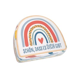 Praisent Children's Guest Gift Small Gift Party Bag Magic Towel Pressed Towel Rainbow "Schön,dass es dich gibt" Give Away, 7309