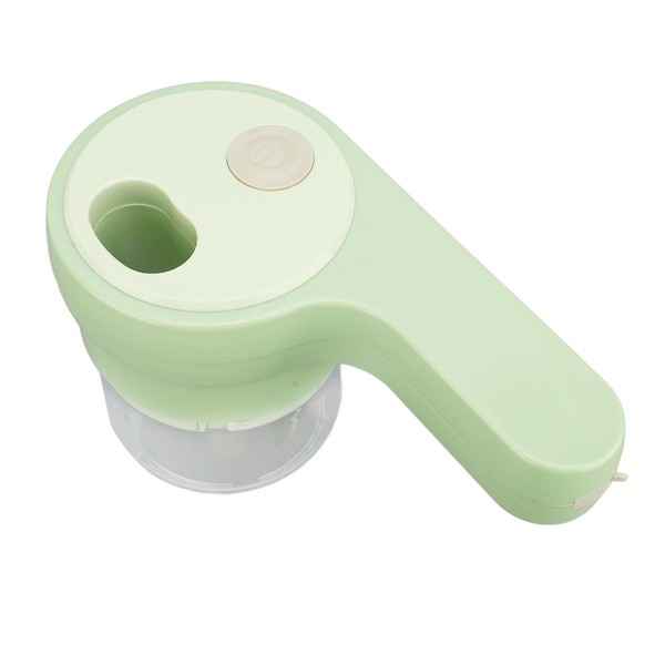 Handheld Electric Vegetable Chopper, Convenient Use Lightweight Button Cordless Mini