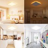 MOONSEA LED Flat Ceiling Light, 24 W Ceiling Light, Dimmable