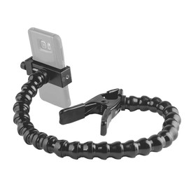 MOGO MOGO ModularHose Assistive Technology Phone Holder with Heavy-Duty Spring Clamp (Opens to 2"), 24 Inch Arm