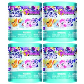 Mash'Ems Fash'Ems - My Little Pony 4 Pack (4 Blind Capsules Per Order) Squishy Collectible Toy for 48 months to 180 months