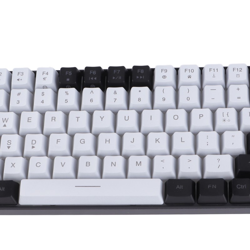 Gaming Keyboard Type C 84 Keys RGB Backlit Ergonomically Curved