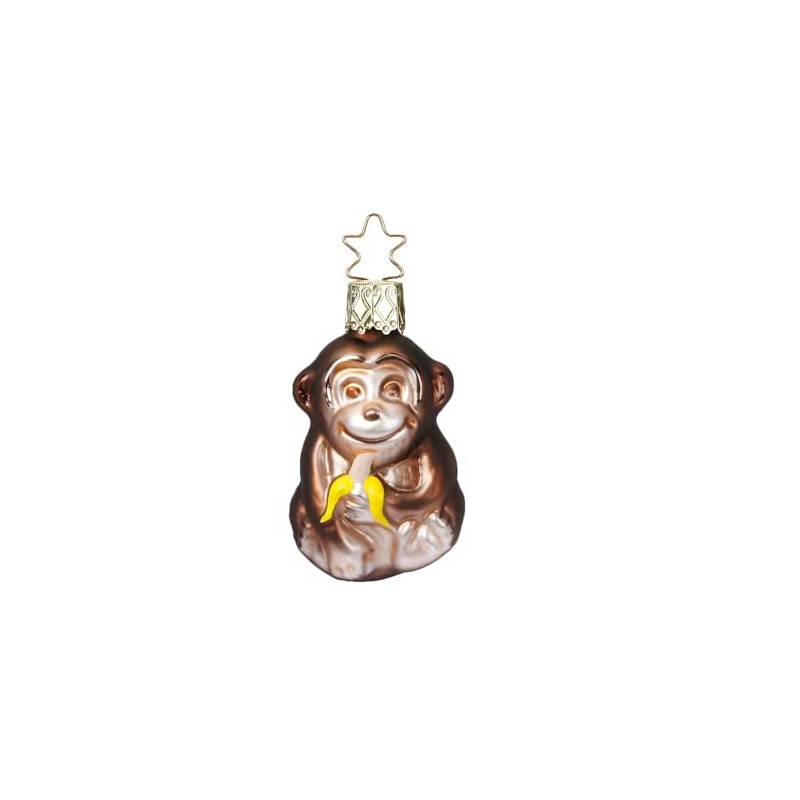 Inge-Glas Small Monkey, Animal, 5.5 cm