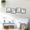 HOMEOART Floral Wall Art Flower Painting Bathroom Wall Art Bedroom