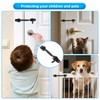 Storm Hook, Black Window Hook, Window Stopper, Upgraded and Thickened