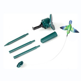EEZ RV Products Solar Powered Dancing Flying Hummingbird Garden Decoration (Color May Vary)