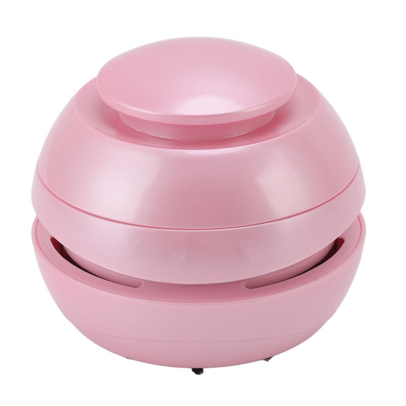 Table Vacuum Cleaner Pink Compact Portable Small Automatic Electric Low