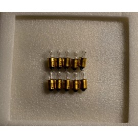 Hammarlund (10)BAYONET #1847 INCANDESCENT LAMP/Hammarlund HQ-170,  HQ-180 & HQ-129-X BULBS