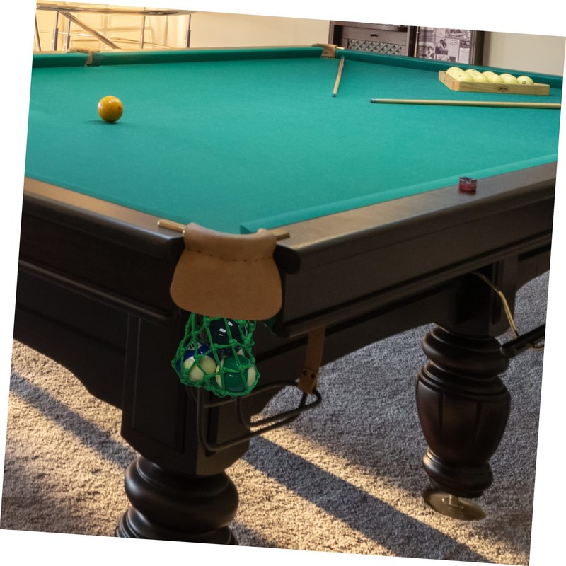 WHAMVOX 6pcs Pool Table Pockets Replacement Billiard Net Bags Cotton