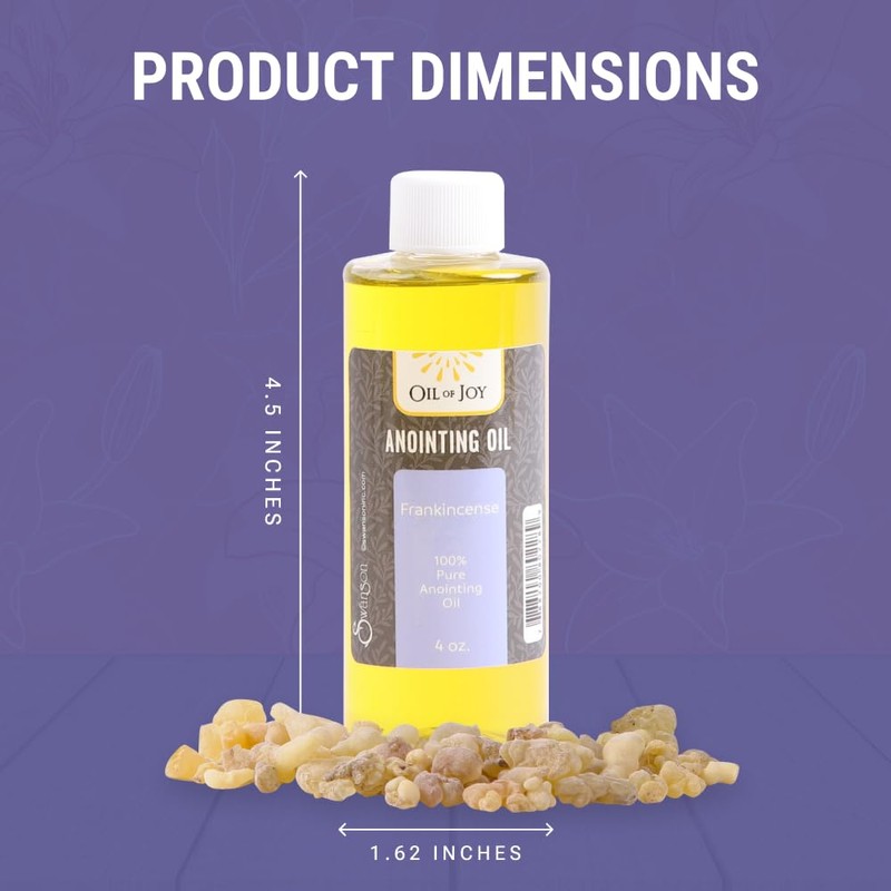 Swanson Christian Products Anointing Oil-Frankincense-4 Oz