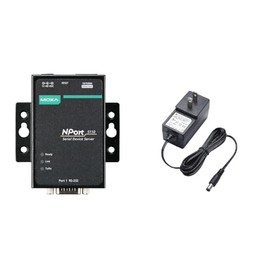 NPort 5110 with Adapter- 1-Port RS-232 Device Server, 0 to 55°C Operating Temperature (adpater Included)
