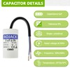 BOJACK CBB60 5uF 450V 50/60HZ Starting Capacitor, SH Motor Operating