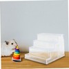 Sosoport Acrylic Hamster Climbing Ladder Bite-Resistant Small Animal Ladder for