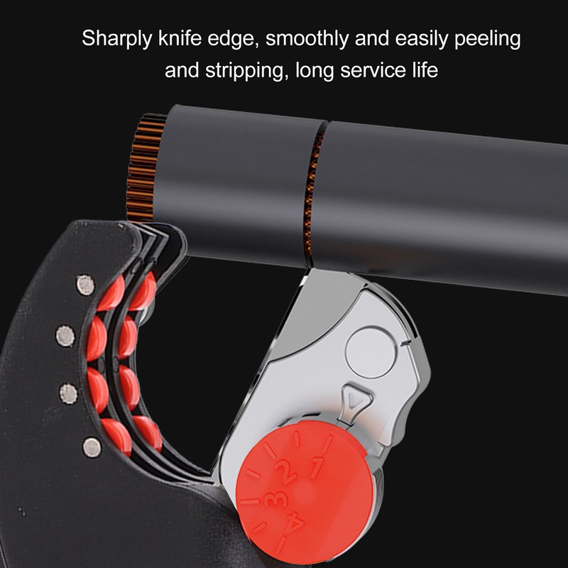 Wire Stripping Tool Wide Range Multi Gear Adjustment Cable Stripper