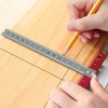 Woodworking T Square Ruler Aluminium Alloy Metal Woodworking Drawing Crafting