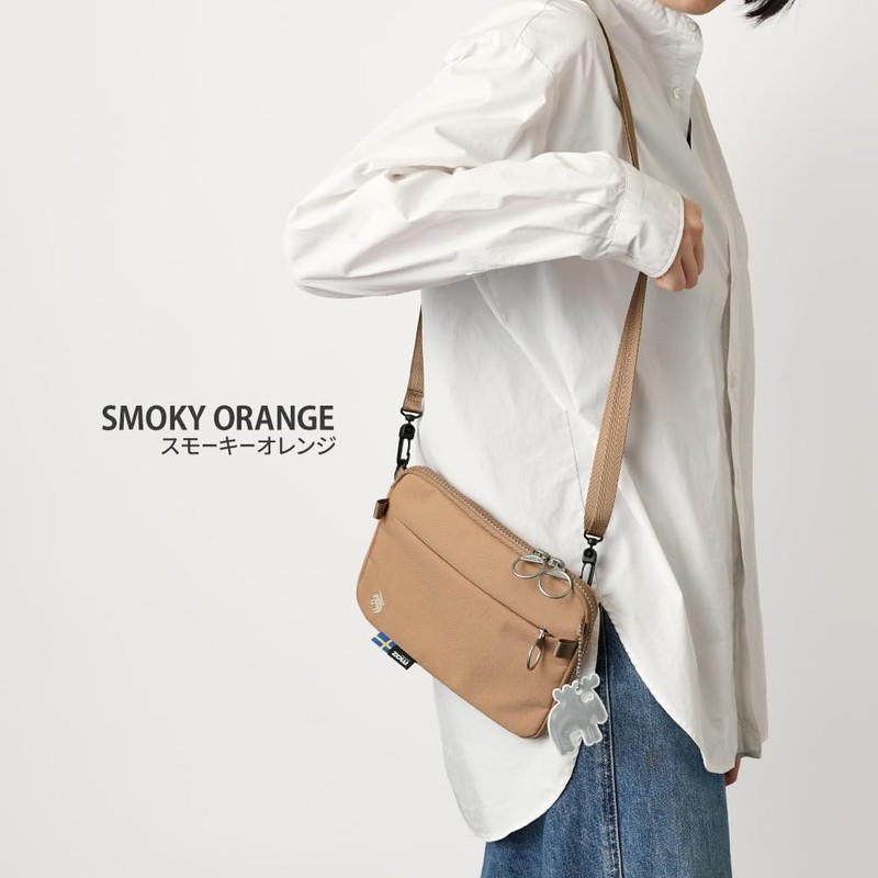 【Official】moz (モズ) Sacosche Pouch Mini Shoulder Vertical Horizontal Simple Nordic