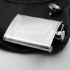iSavage 6oz Hip Flask with Engraving Decoration with a Funnel