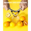 Bagrox Lemon Squeezer, Stainless Steel Lemon Juicer, Manual Juicer for
