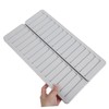 SHINEOFI Rack 28 Pocket Slots Wall Mounted Holder Employee Attendance