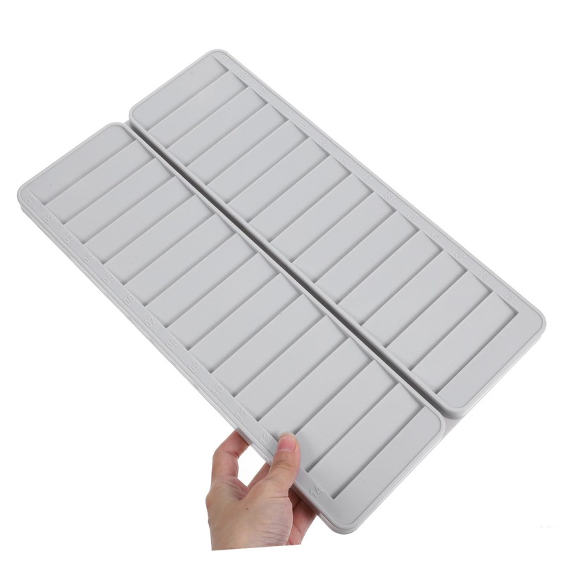 SHINEOFI Rack 28 Pocket Slots Wall Mounted Holder Employee Attendance