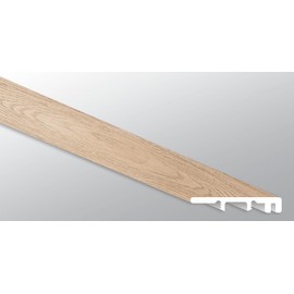 MSI 1.77 in. x 94 in. x 0.26 in. Luxury Vinyl Flooring End Cap Molding Trims, Rigid Core Flooring Trims, Waterproof End Cap Molding, Use with Valleycove Collection, 7.9 Linear feet, Canvas Cottage