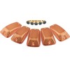 ERPART 1988-2002 AMBER Cab Roof COVERS Markers Lenses + 5