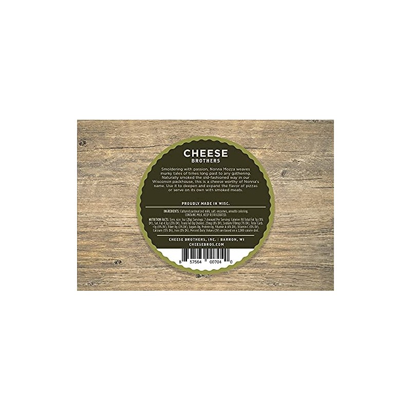 Cheese Bros | Smoked Mozzarella Cheese | Crafted in Wisconsin