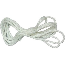 D30 CORD LOOPS fits all brands.....Hunter Douglas, Levolor, Kirsch, Graber, Bali, USED on most cellular and pleated shades (2.7 mm) (White, 5 Ft Drop)