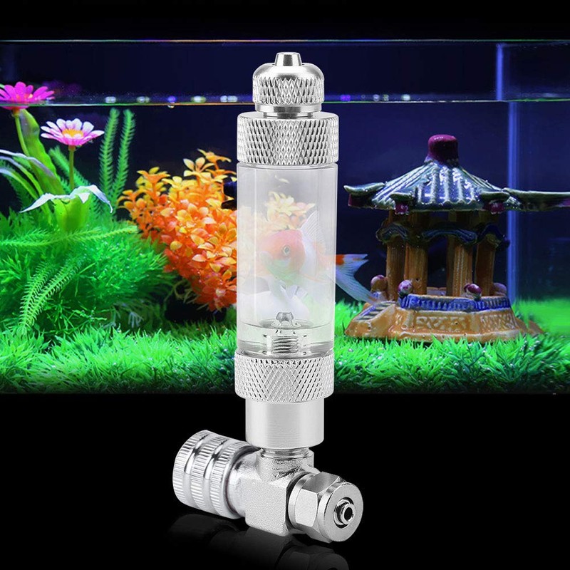 Joyzan Fish Tank CO2 Needle Check Valve, Aquarium System CO2