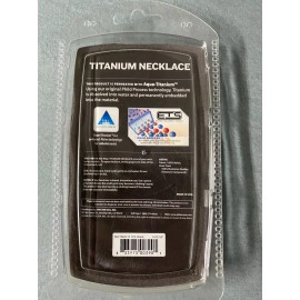 Phiten NEW PHITEN Classic titanium Necklace 18” 45cm  NEW IN BOX – Black and White