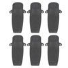 6PCS Intercom Belt Clips Portable Dual Way Talk Radio Clip