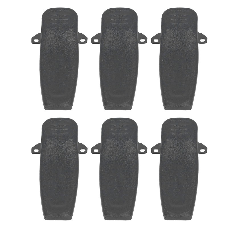 6PCS Intercom Belt Clips Portable Dual Way Talk Radio Clip