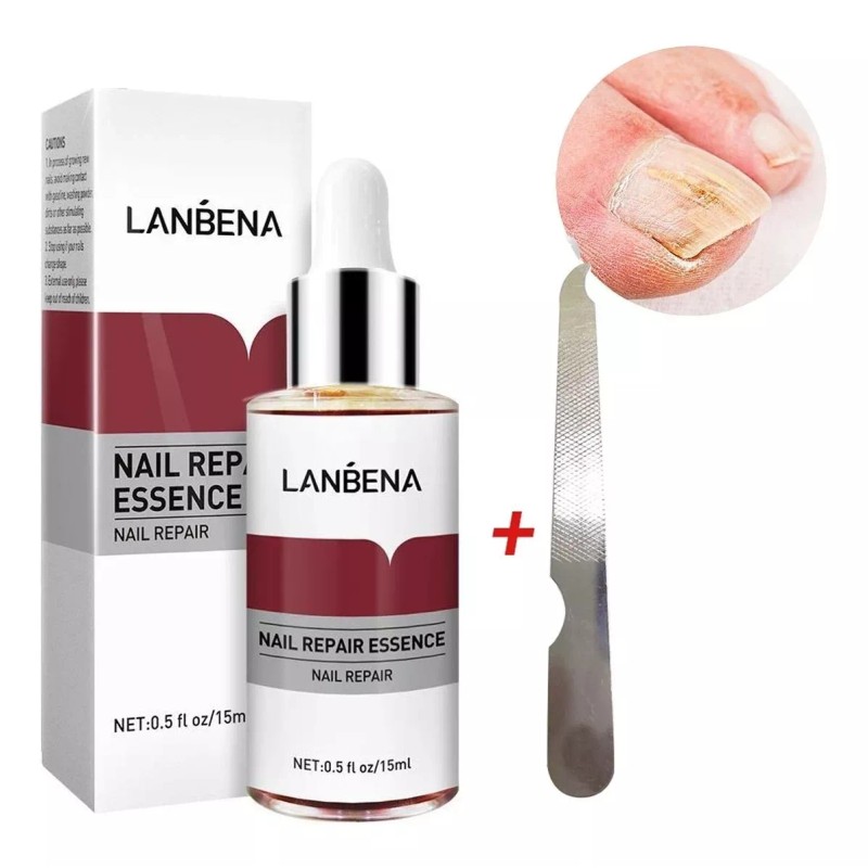 Universo en Linea Lanbena Esencia Reparadora Uñas + Serum Vitamina