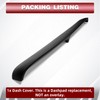 HECASA Black Dash Cover Dashpad Cover Compatible with 1973-1979 Ford