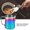 350ml Stainless Steel Milk Frothing Pitcher Coffee Cup Latte Art