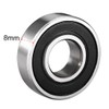 sourcing map 6001-2RS Double Sealed Ball Bearings 12 mm x