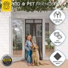 TOPOST Mosquitero Magnetico para Puerta Pocket y Cortina 100x210 CM,
