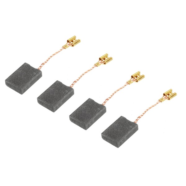 PATIKIL Carbon Brushes 22x16x6mm for Electric Motors Power Tool Angle Grinder Table Saw Spare Part Repair, 4 Pack